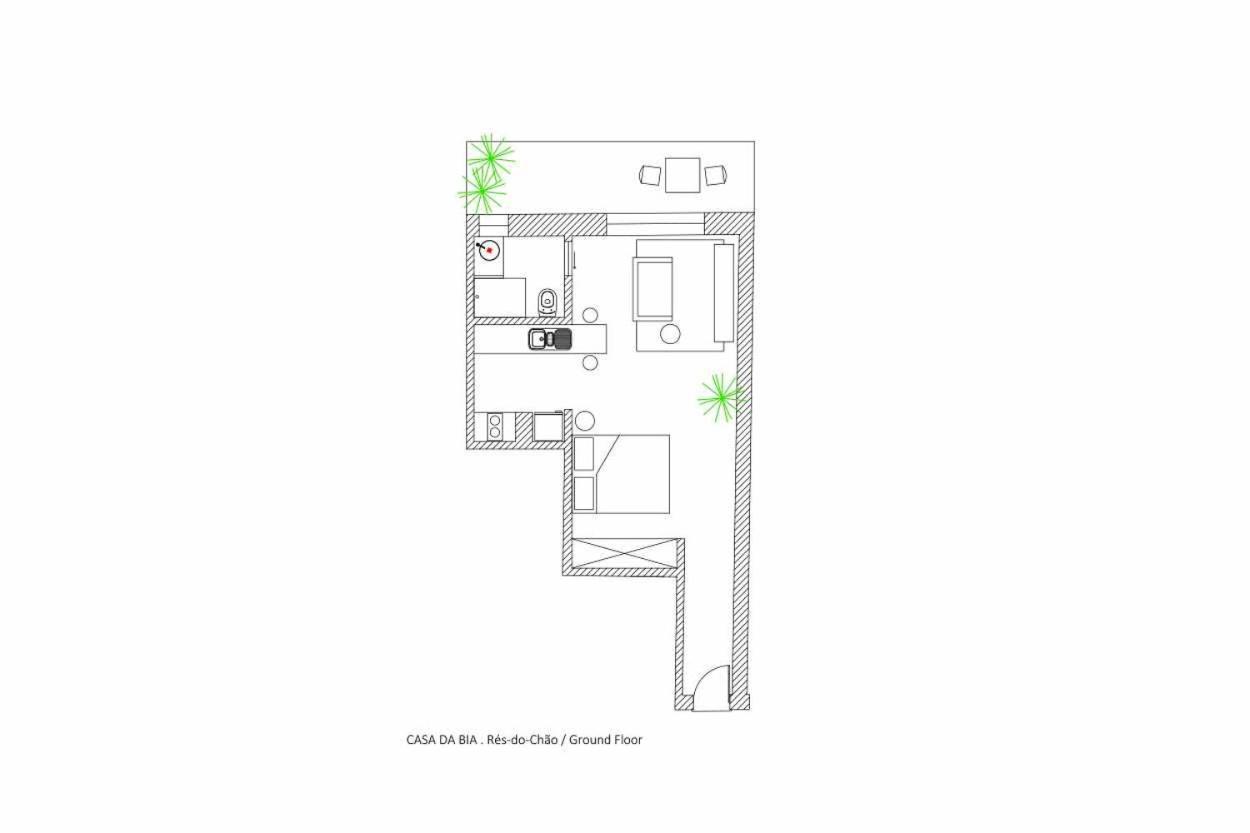 דירות מריניה גראנדה Casas Do Portinho חדר תמונה